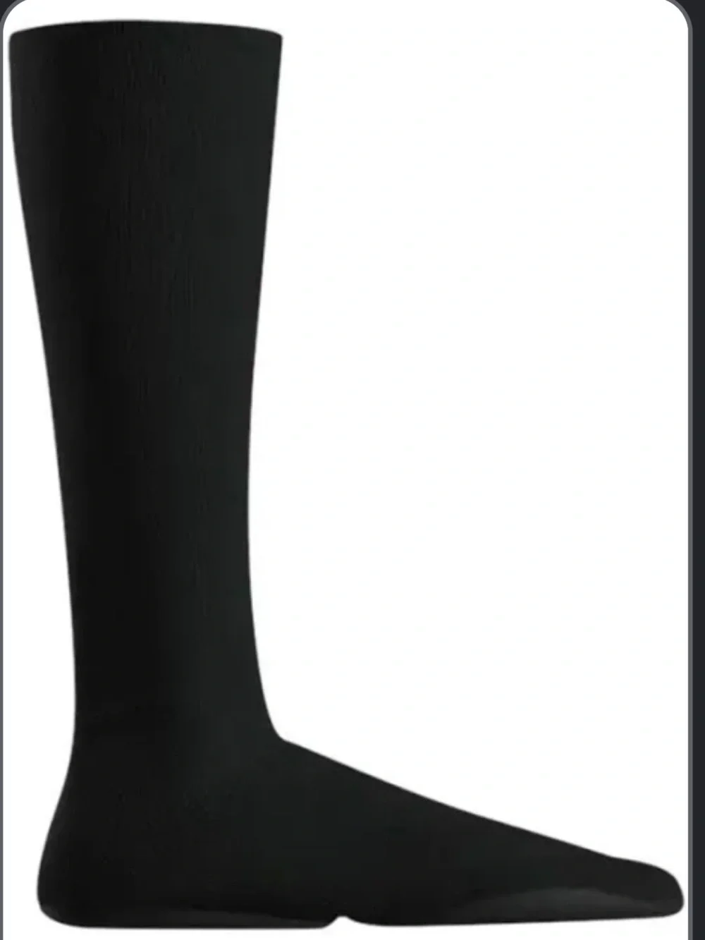 Yeezy Black Stretch Sock Sneakers